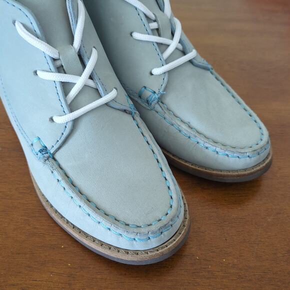 Marc Joseph New York Boys-Kids Leather Chukka Ankle Boot blue size 11 New NT - Picture 8 of 8